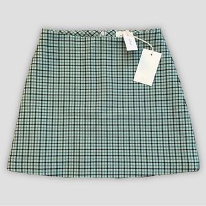 Wilfred Classic Green Mini Skirt